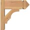 Ekena Millwork Balboa Arts & Crafts Smooth Outlooker, Western Red Cedar, 5 1/2"W x 12"D x 12"H OUT06X12X12BOA03SWR - alternate 2